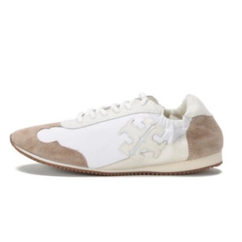 💯 - New Story Display Tory Burch Tory Sneaker Woman 
 WHITE/ NEW IVORY, Size…